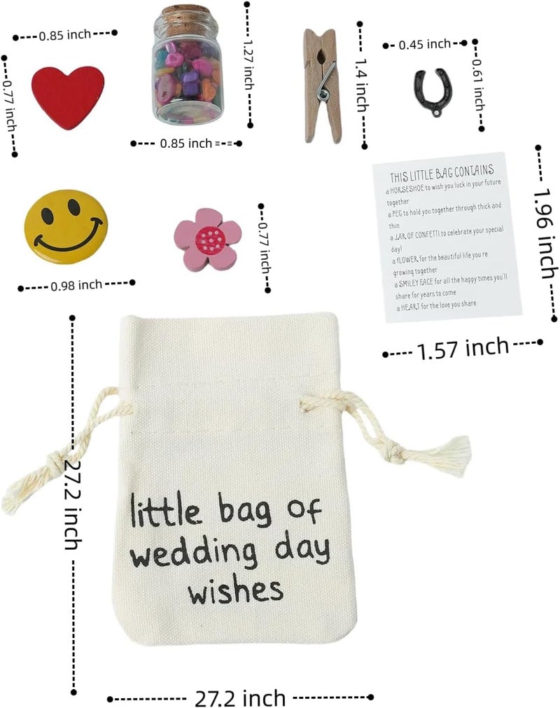 Handmade Cute Wedding Day Gifts for Bride From Best Friend, Bride Gifts, Wedding Card,Wedding Blessing Souvenirs, Beautiful Souvenirs for Honeymooner on Their Wedding Day. - Image 5